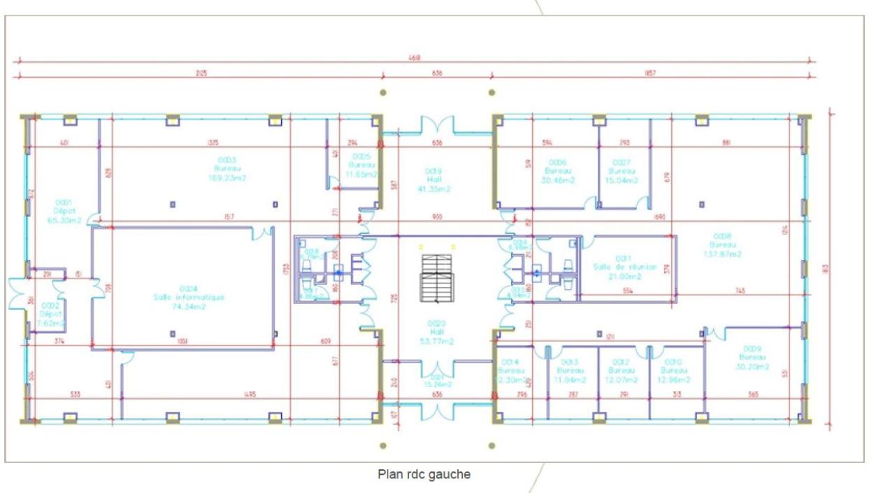 Bureau Saint-Priest 2000m² Location bureau Saint-Priest Rhône OLBUR2108965 6